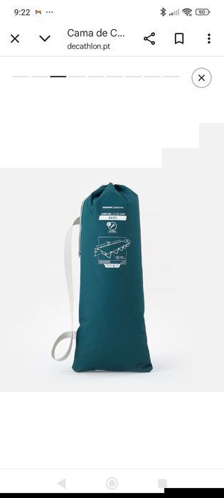 Cama campismo Decathlon