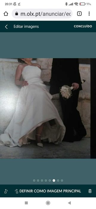 Vestido de noiva da Penhalta