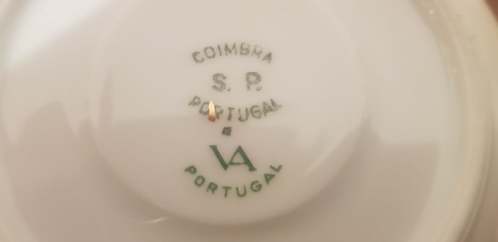 Vista Alegre, peças de antiguidade. Decoração