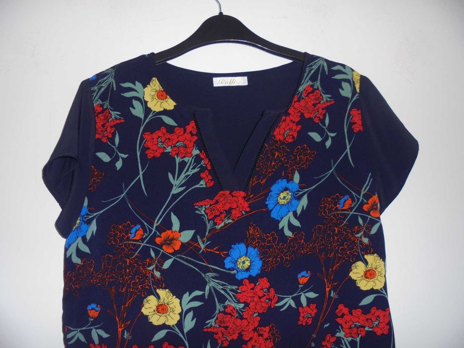 t-shirt de senhora muito linda as flores