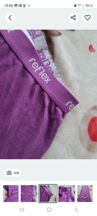 Reflex 134 140 spodnie merino spodenki termoaktywne