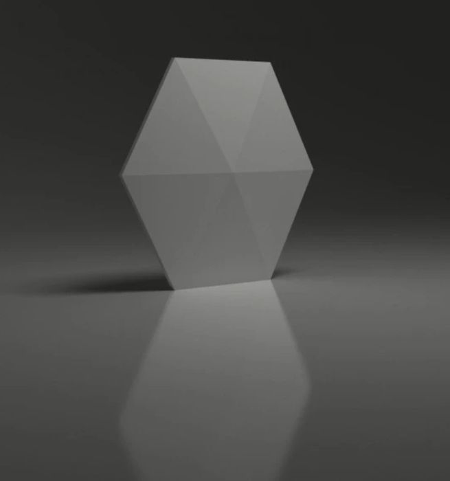 Dunes panele ścienne Hexagon 3 szt. Cena za całość.