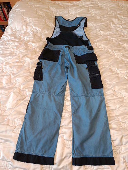 Spodnie robocze ogrodniczki Snickers Dura Twill 3312 r. 52 bdb