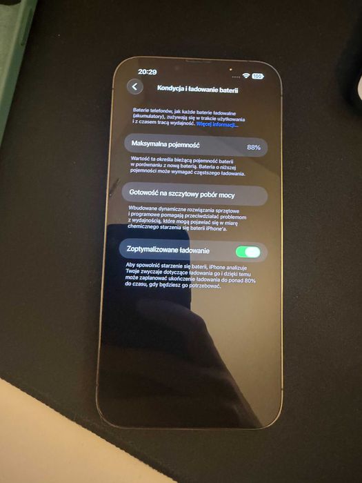 iPhone 13 Pro Max 512GB Graphite + Case + Kabel + Oryginalne pudełko