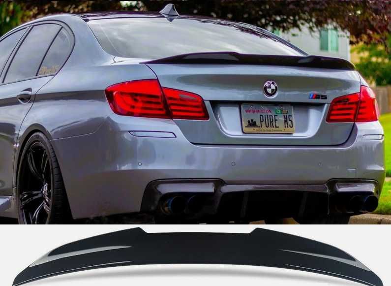 Spoiler Lotka Dokładka PSM BMW F10 CZARNY POŁYSK / CARBON