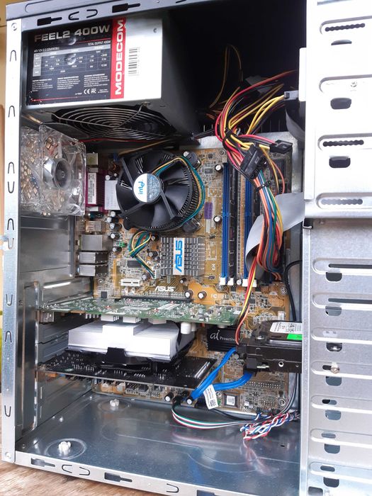 Komputer do retro gier - Pentium IV 650 3,4GHz + Quadro FX1500 (mod)