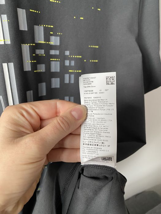 T-shirt męski Hugo Boss XS / S green line