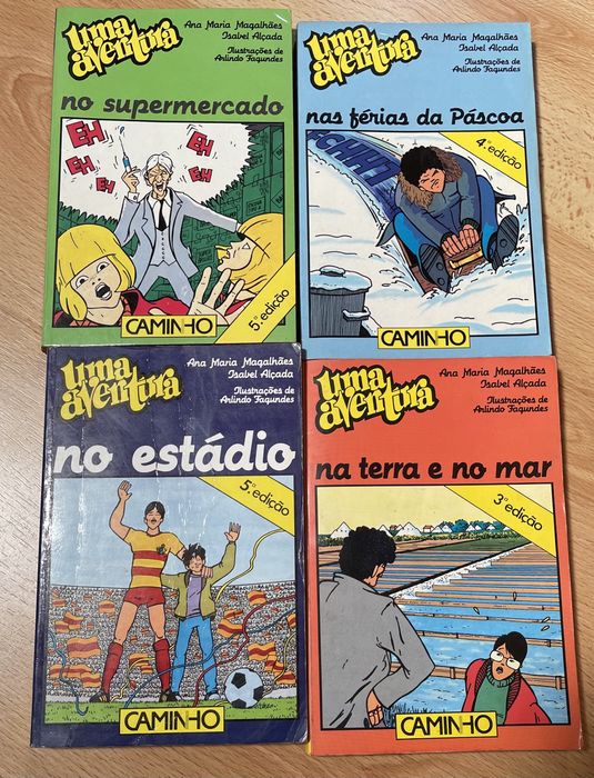 Livros de historias antigos