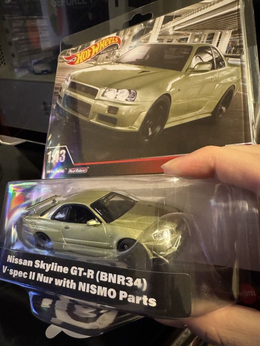 Hot wheels premium skyline 34