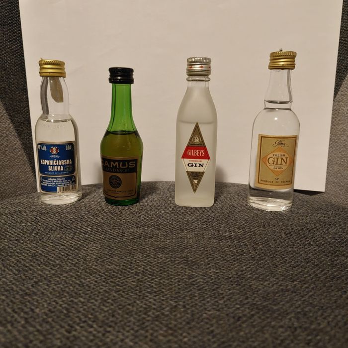 Buteleczki kolekcjonerskie lata 80-90