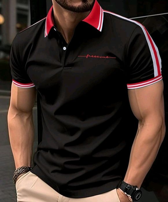 Polo de Homem - Free. time - Tamanho M (Novo)