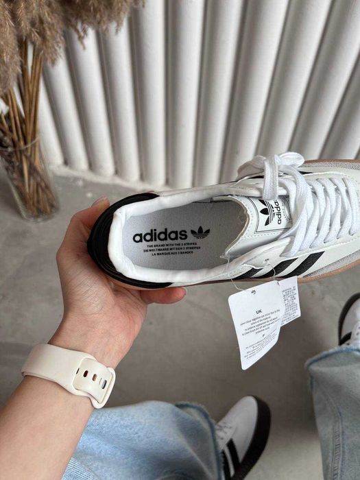 Женские кожанные кеды Adidas Samba XLG / Адидас Самба 36 37 38 39 40