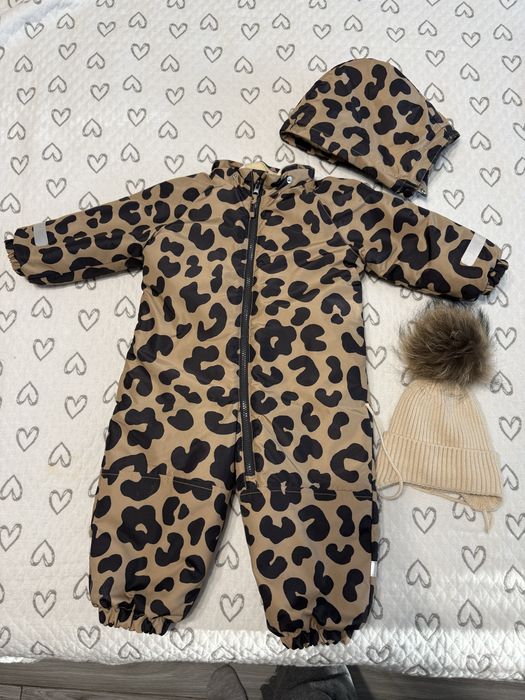 Комбез зимний H&M 18/24+ шапочка