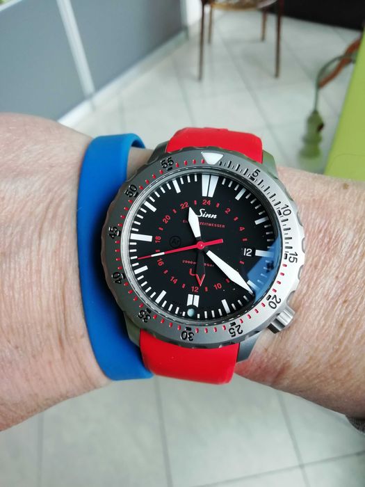 SINN U2 gmt. Diver. Zamiana