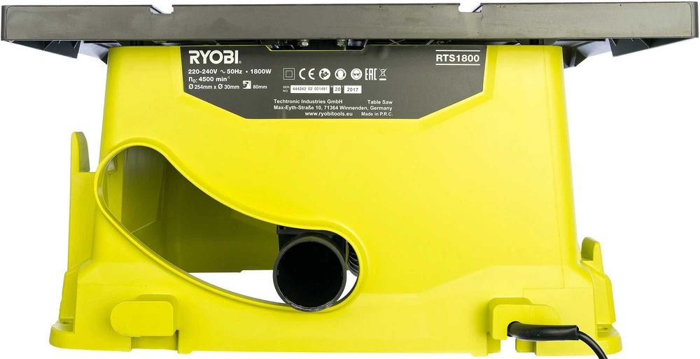 Настільна циркулярна пила  Ryobi RTS 2600Вт