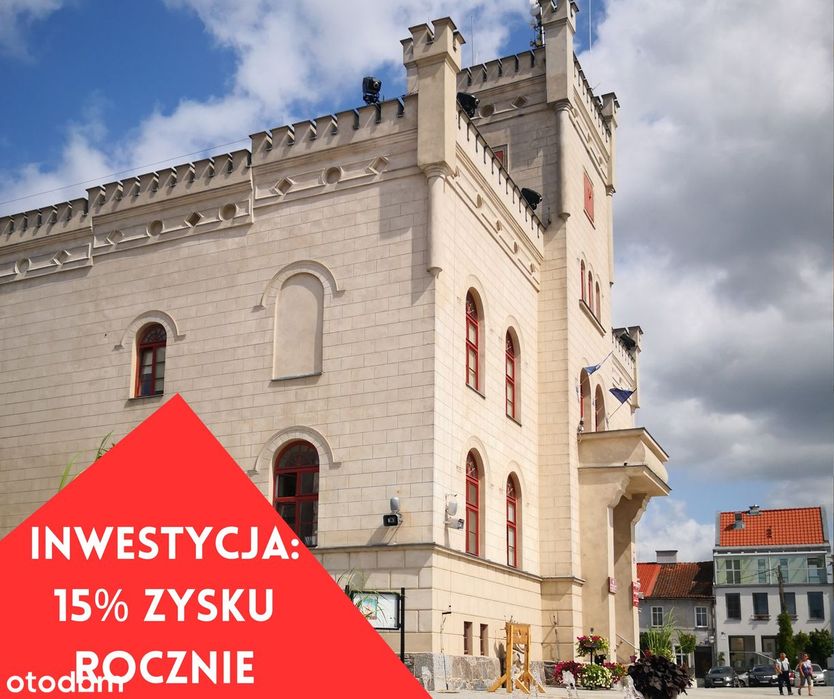 ROI 15% | Inwestycja: 6 Apartamentów przy Starówce | Pasym, Mazury