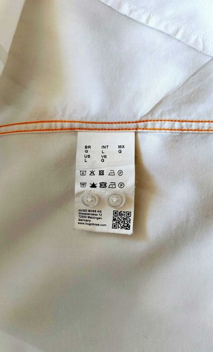 Hugo Boss męska piękna gładka koszula