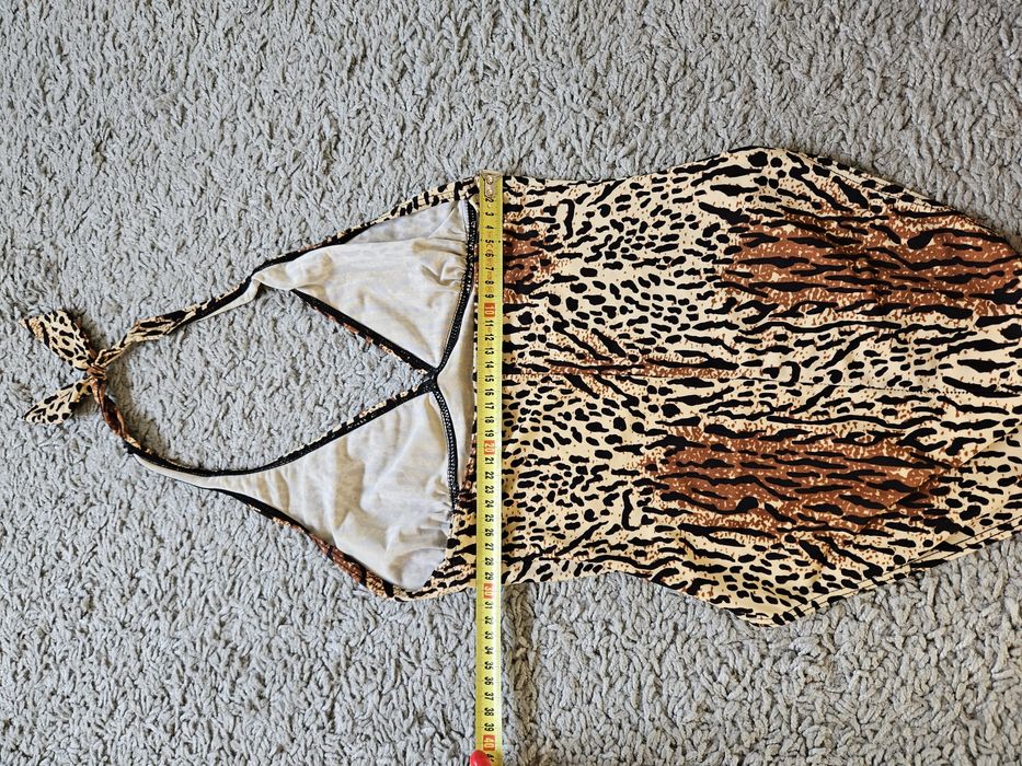 Strój kąpielowy jednoczęściowy kostium panterka centki M