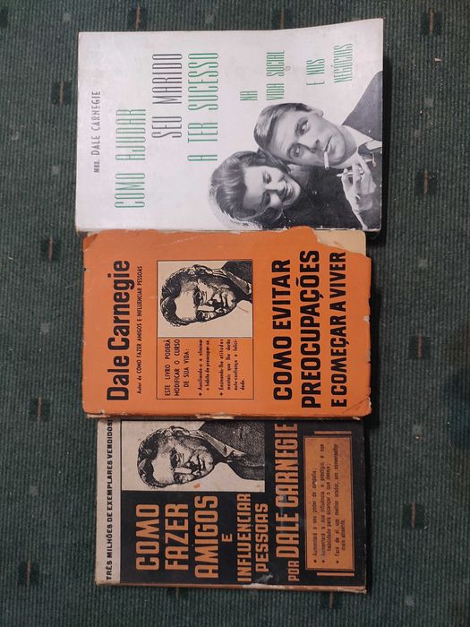 3 Livros de Dale Carnegie