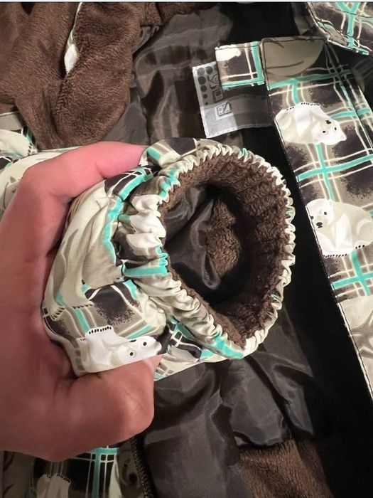 Новий дитячий зимовий комбінезон lenne 80 +6