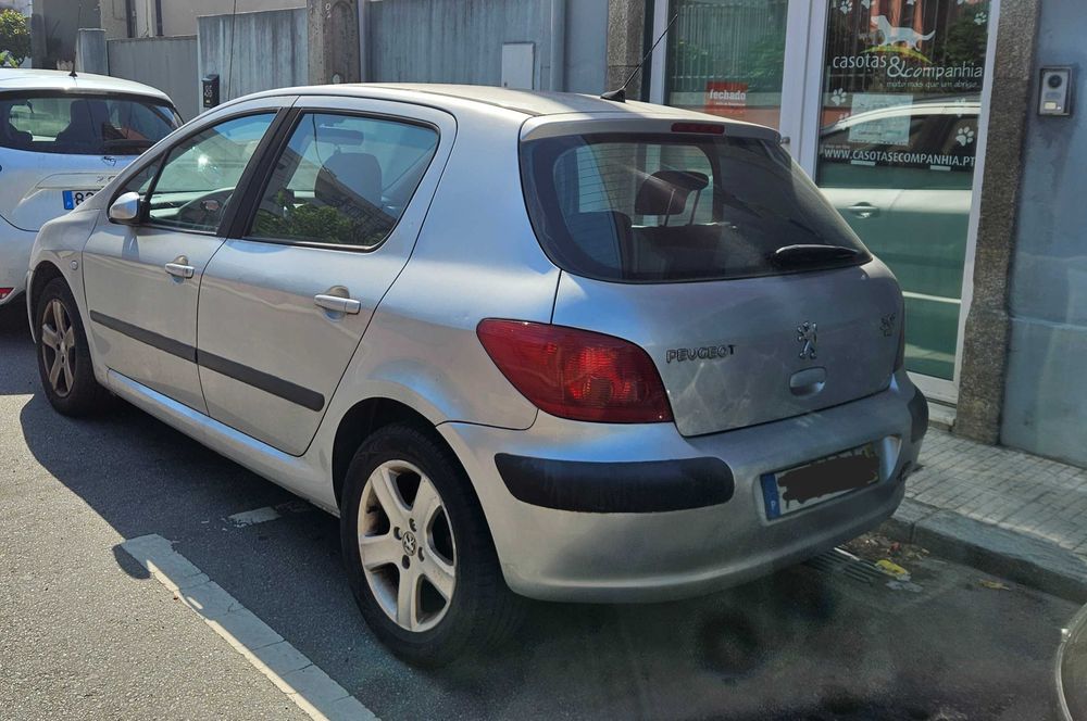 Peugeot 307 1.6 HDI motor avariado 110cv alterado 150cv
