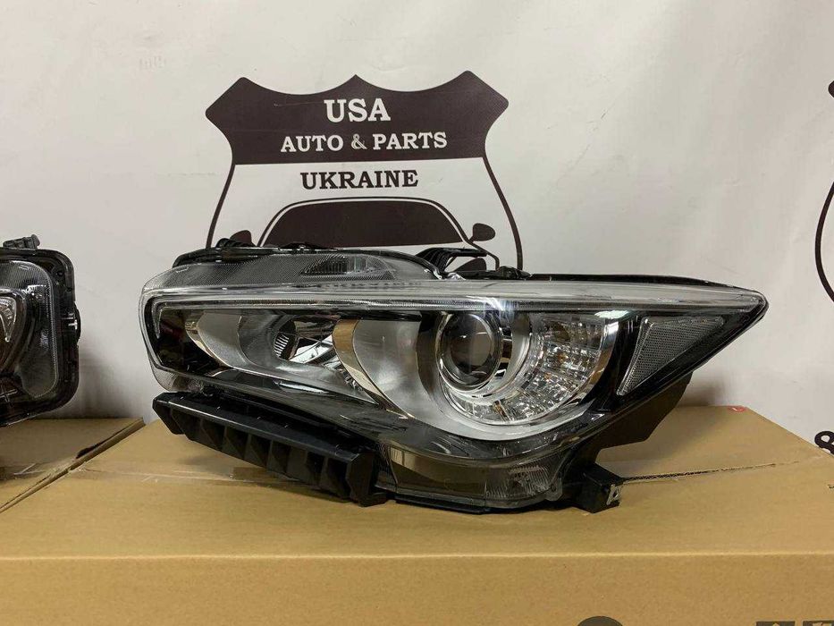 Фары Infiniti Q50 2015 2016 2017 2018 Европа/США, с AFS/без AFS