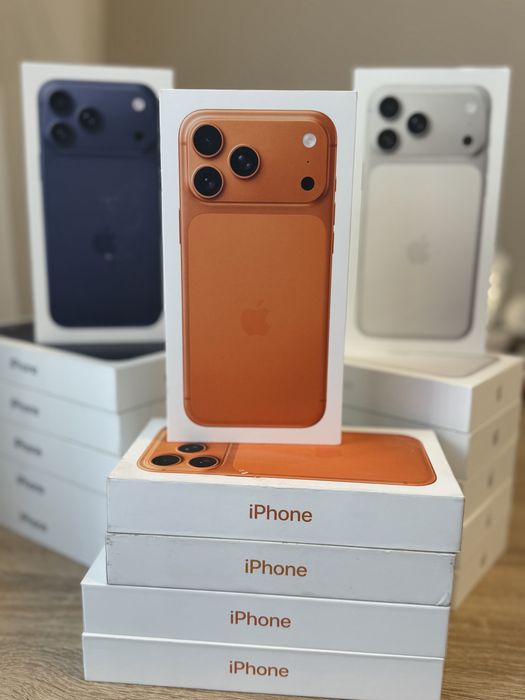 новые Apple iPhone 17 Pro Max 1Tb eSIM Orange/Blue/Silver запечатанные !