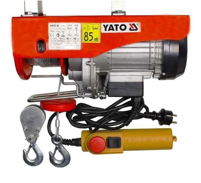 Таль тельфер Yato YT-5904 лебедка электрическая на 250/500 кг