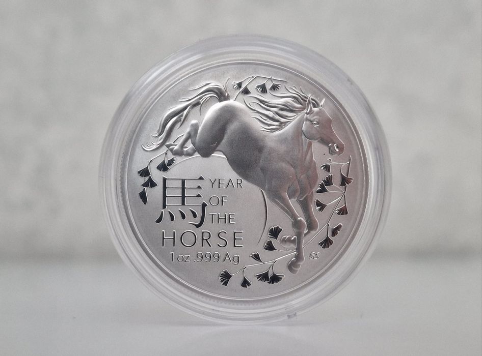Lunar RAM Horse, Рік коня 2026, срібло 999