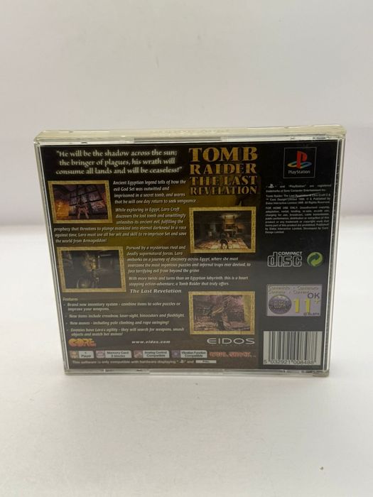 Tomb Raider The Last Revelation 3xA Ps1 nr 0330