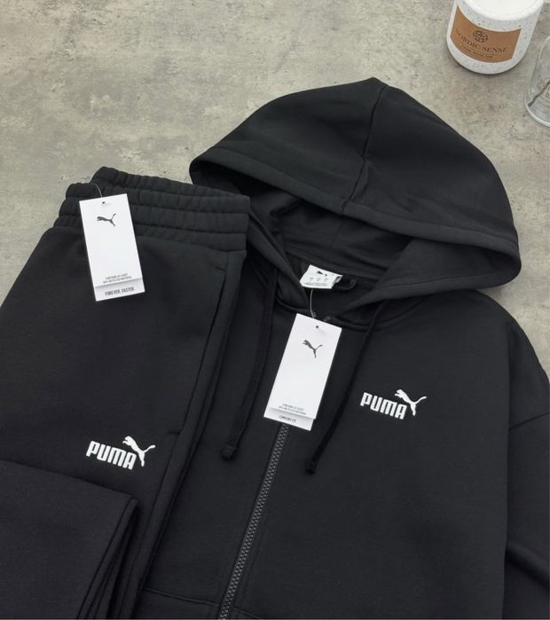 Жіночий Костюм Пума Puma Essentials Full-Zip Logo