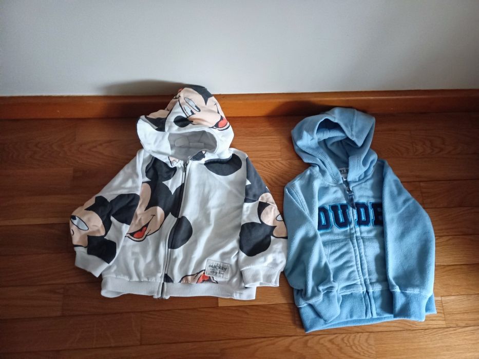 Lote de 9 peças de roupa de menino 12M de inverno