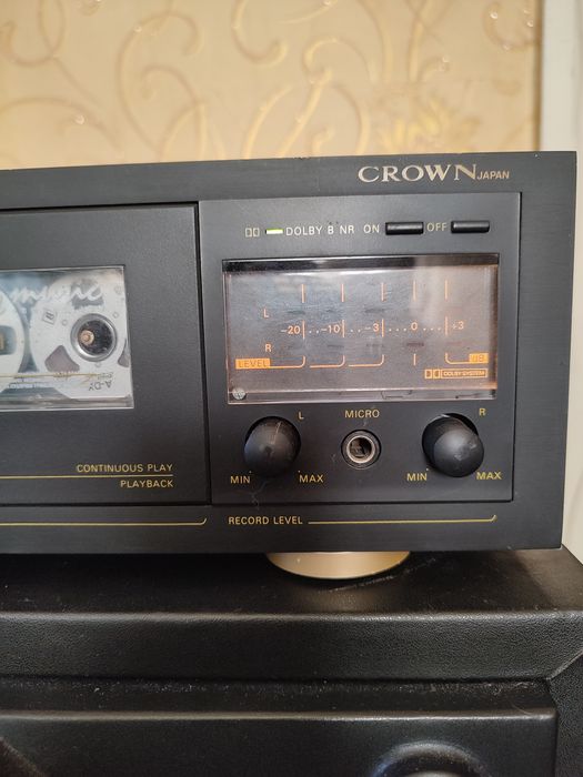 Кассетная дека crown MDS445.