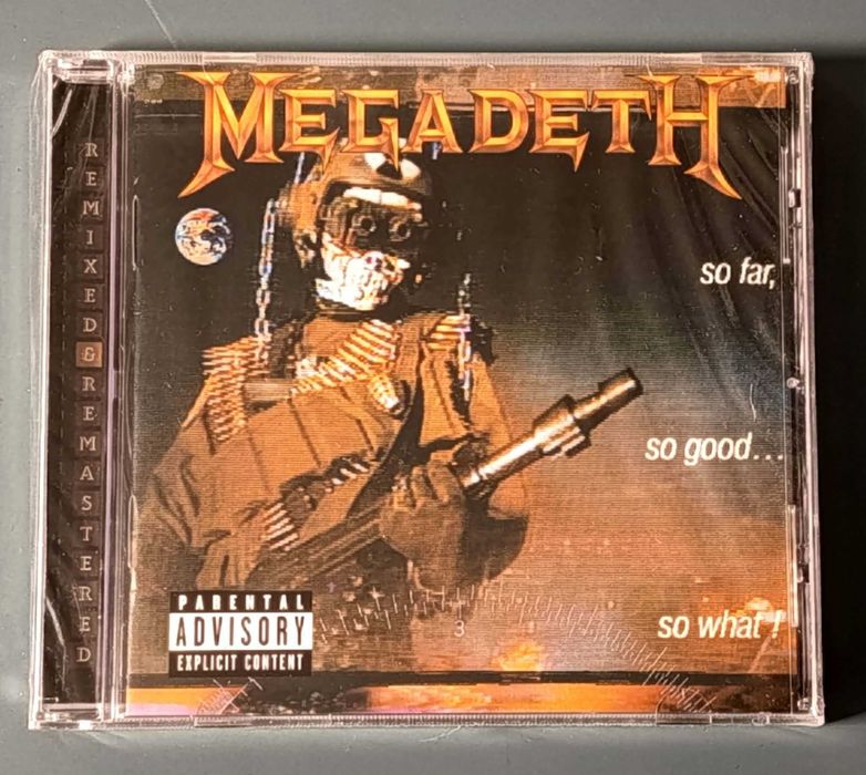 cds de MEGADETH (novos selados)