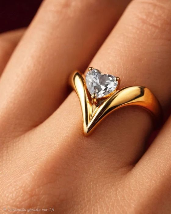 Anel em aço muito lindo