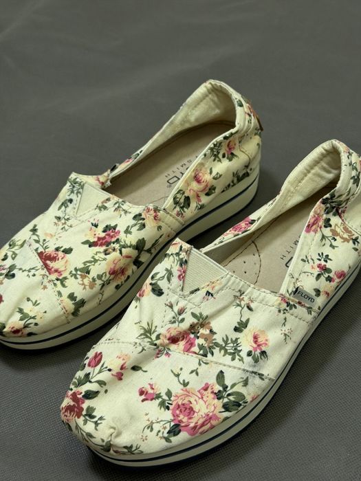 Espadryle w kwiatki damskie 37