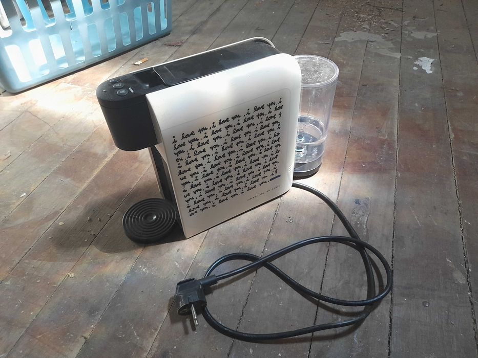 Máquina de café usada