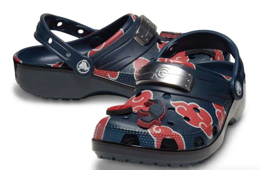 Крокси Наруто, Crocs x Naruto Shippuden Itachi(36-37, 38-39, 40-41, 42-43, 44-45).