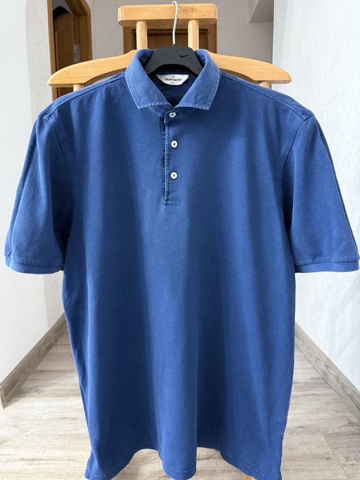 Поло Gran Sasso (оригинал). Размер по факту 52-54 (XL- XXL).