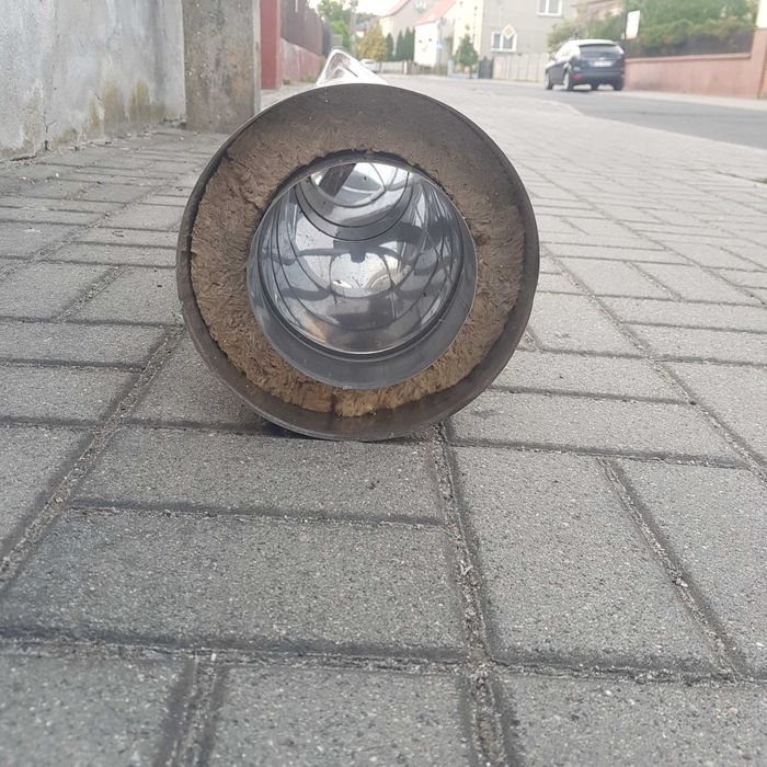 Strażak na komin stal nierdzewna