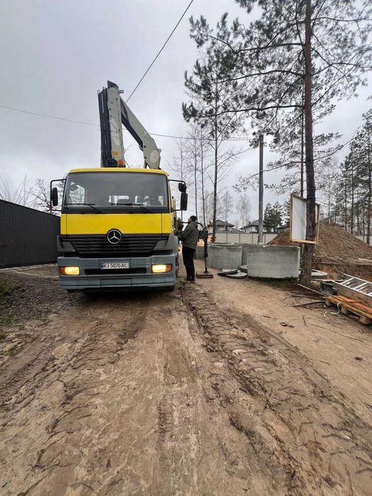 Септик під ключ Копка траншей Каналізацій Монтаж бетонних кілець ям