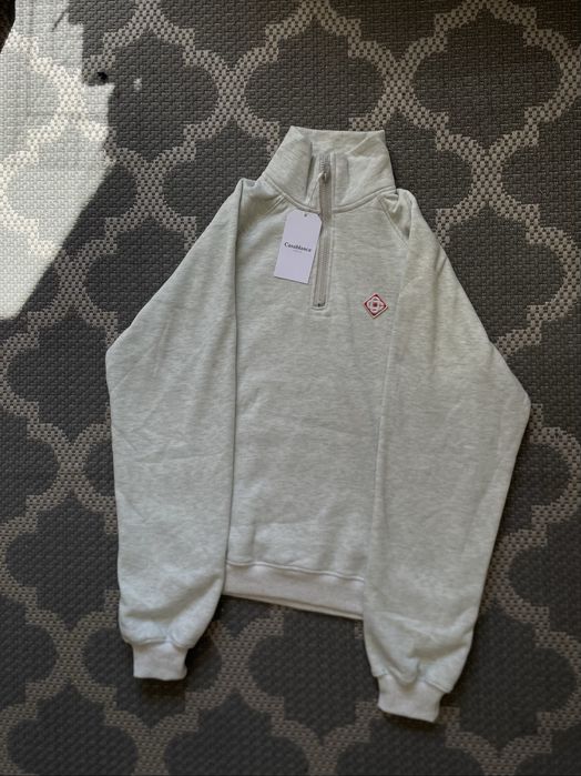 Casablanca grey - quarter zip