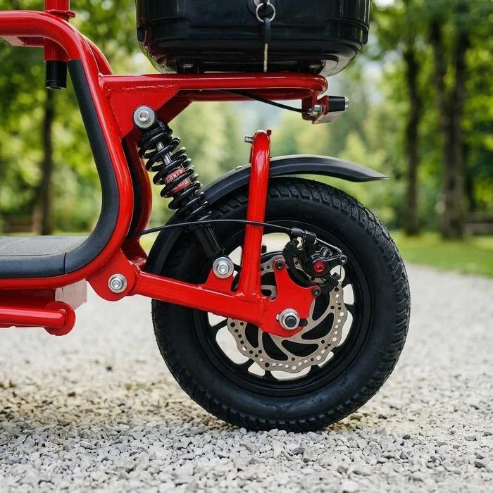 ТОП! Електросамокат ECOBIKE Zen U12 15Ah 800W червоний 2026 рік -30%