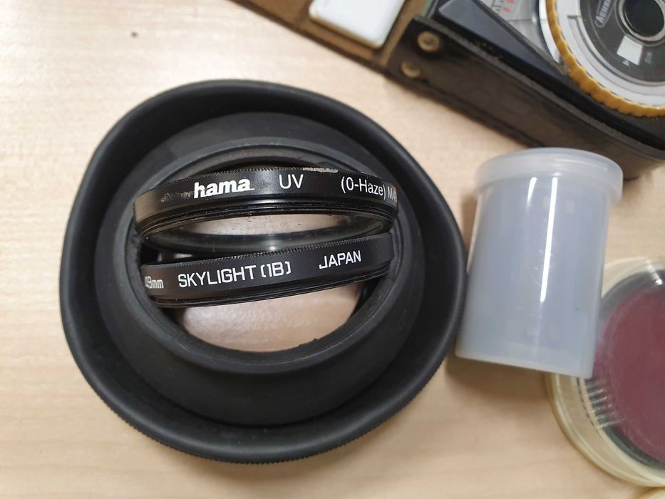 Aparat analogowy Praktica MTL3 z 2 obiektywami i bardzo dużo akcesorii