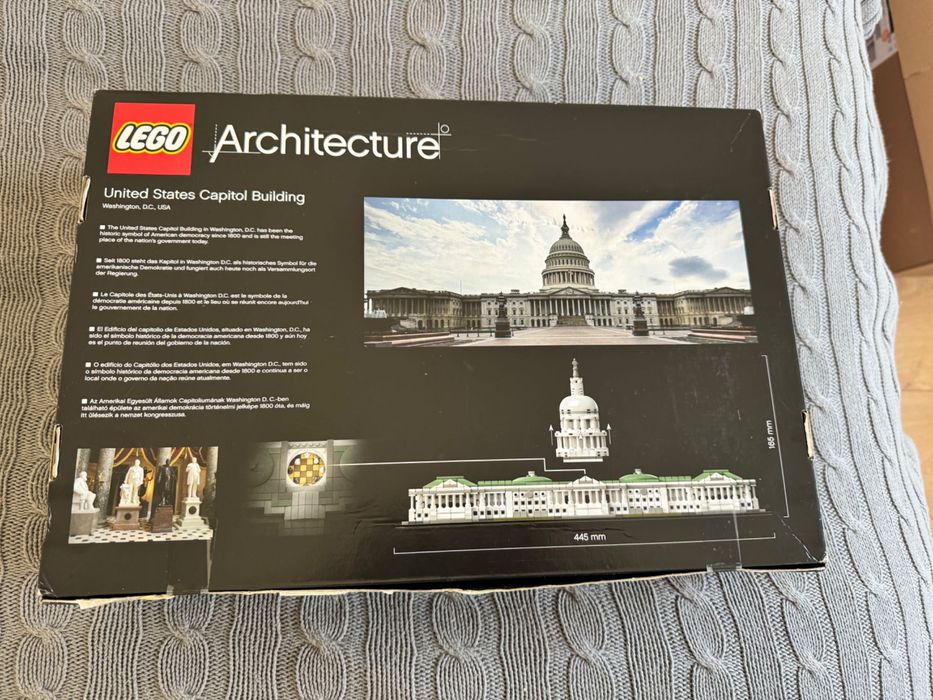 Lego architecture United States capital building
