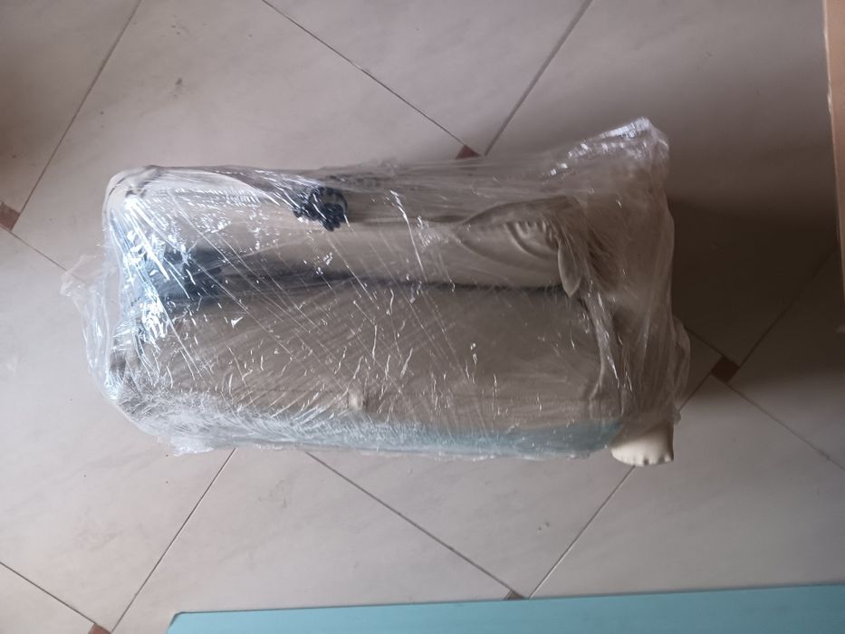 Masażer materac z eko skóry