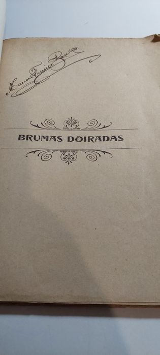 Brumas Doiradas - Adelino da Palma Carlos (1ª edição, 1923)
