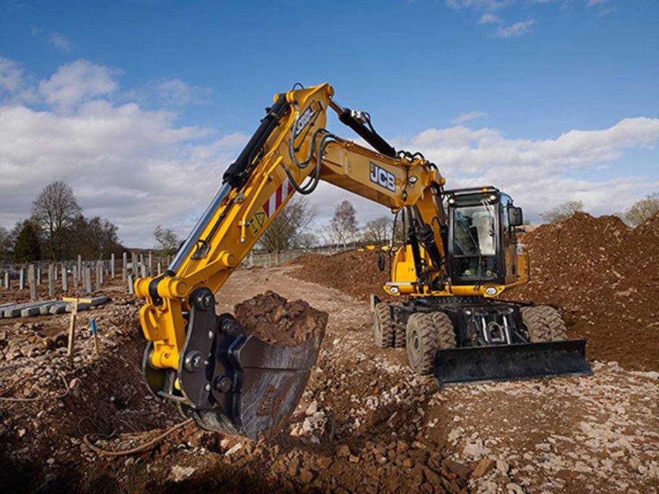 Оренда | послуги екскаватора колісного JCB JS145