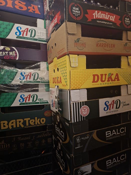 Продам ящики бананки картон пластик