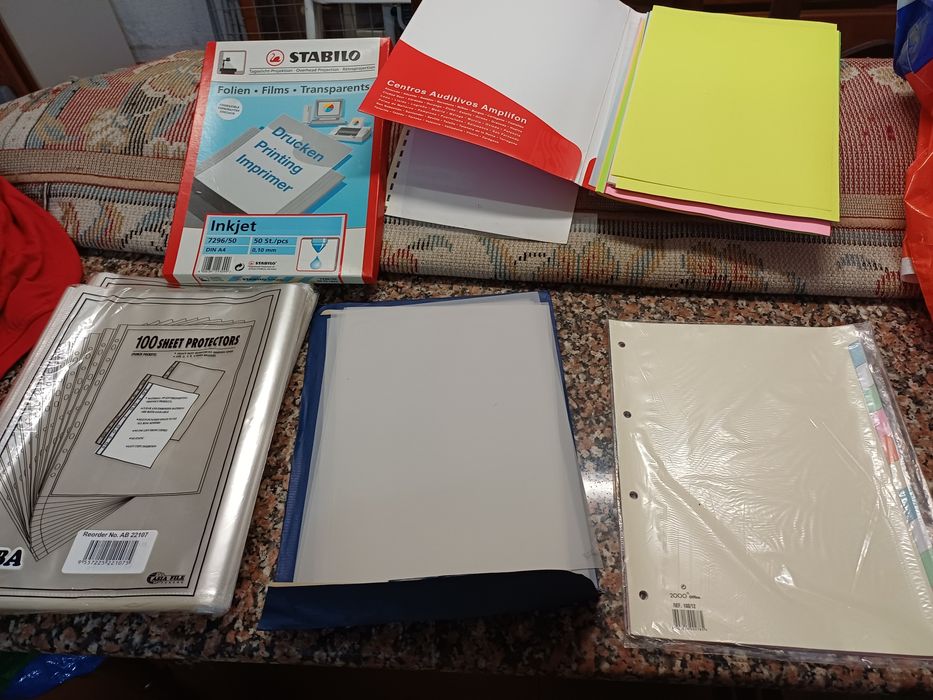Mega Lote Material de Escritório, Organização e Artesanato – Vários Artigos